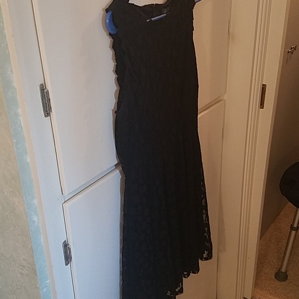 Black Lily Rose Dress